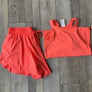 NWOT All in motion shirt and tank set